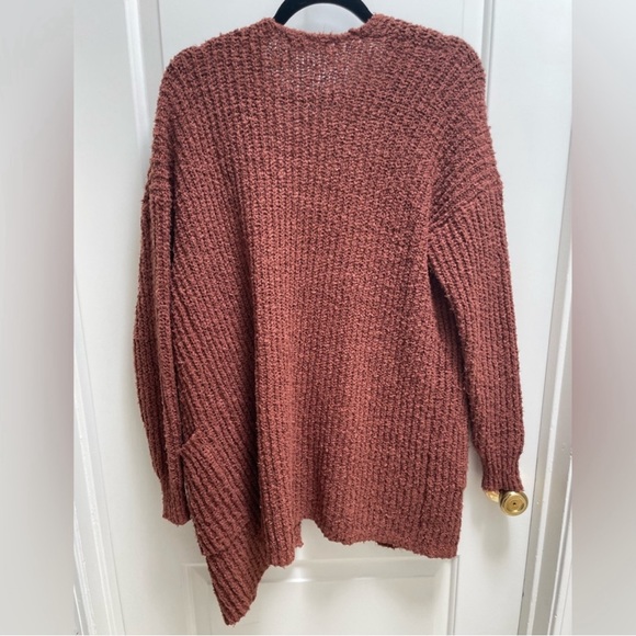 2 Talulah Cardigans in Taupe and Rust, Large - Picture 9 of 12